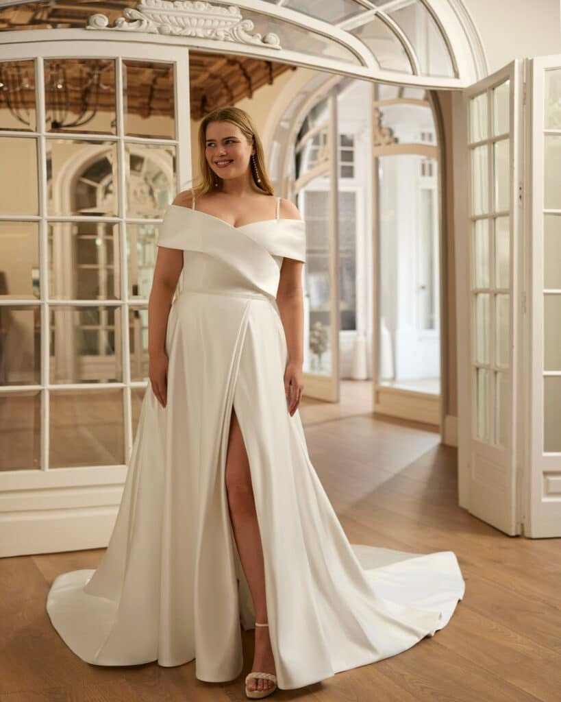 Robe de mariée forte poitrine